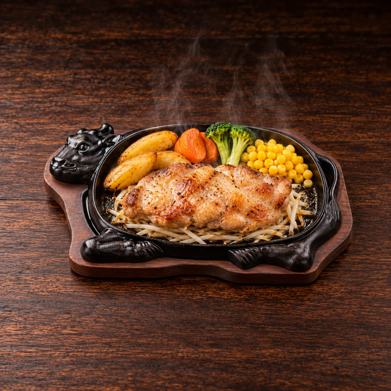 国産桜姫チキンステーキの料理イメージ